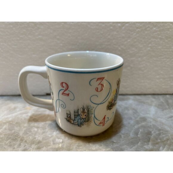 Wedgwood Peter Rabbit BEATRIX POTTER BABY NUMBERS MUG - Picture 4 of 9